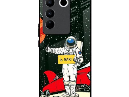 Astronaut on Mars Glass Case for Vivo V27 5G Cheap