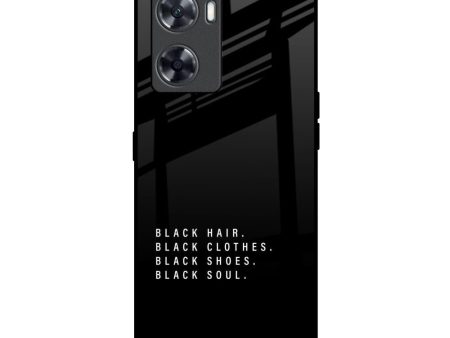 Black Soul Glass Case for OnePlus Nord N20 SE For Discount