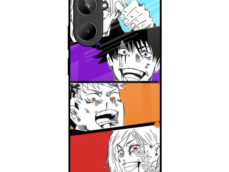 Anime Sketch Glass Case for Realme 10 Sale