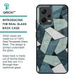 Abstact Tiles Glass Case for Redmi Note 12 5G Online Hot Sale