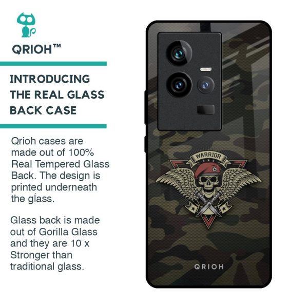 Army Warrior Glass Case for iQOO 11 Hot on Sale