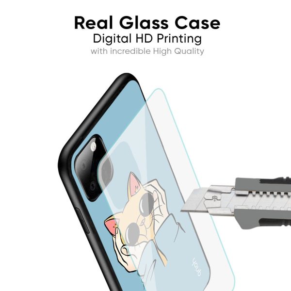 Adorable Cute Kitty Glass Case For Oppo Reno10 Pro Plus 5G Sale