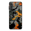 Camouflage Orange Glass Case For Samsung Galaxy F54 5G Supply