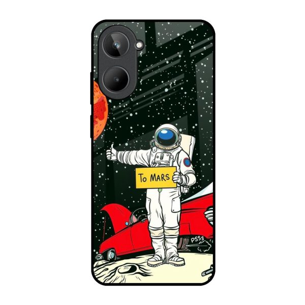 Astronaut on Mars Glass Case for Realme 10 For Sale