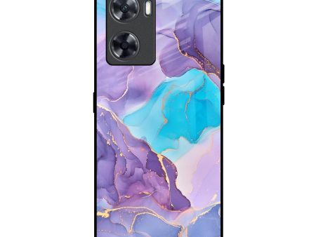 Alcohol ink Marble Glass Case for OnePlus Nord N20 SE on Sale