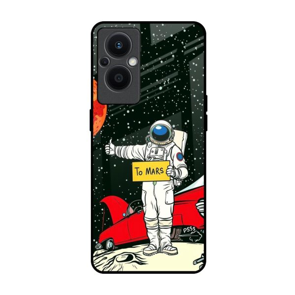 Astronaut on Mars Glass Case for Oppo F21s Pro 5G Supply