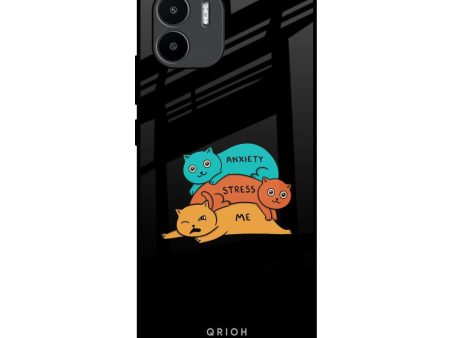 Anxiety Stress Glass Case for Redmi A1 Sale