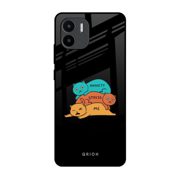 Anxiety Stress Glass Case for Redmi A1 Sale