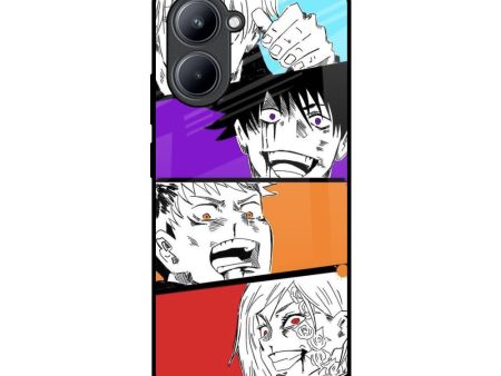 Anime Sketch Glass Case for Realme C33 Sale