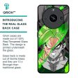 Anime Green Splash Glass Case for Realme 11 Pro Plus 5G Cheap