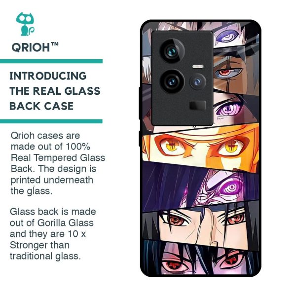 Anime Eyes Glass Case for iQOO 11 Discount