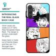 Anime Sketch Glass Case for Samsung Galaxy F54 5G Fashion