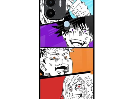 Anime Sketch Glass Case for Redmi A1 Plus Online