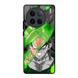 Anime Green Splash Glass Case for Vivo X90 Pro 5G For Sale