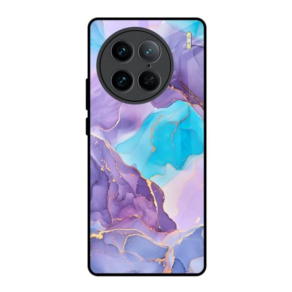 Alcohol ink Marble Glass Case for Vivo X90 Pro 5G Discount