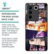 Anime Eyes Glass Case for Vivo V27 5G For Discount