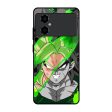 Anime Green Splash Glass Case for Poco M4 5G Online now