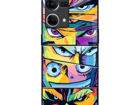 Anime Legends Glass Case for Oppo F21s Pro Online now