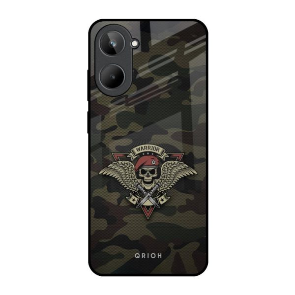 Army Warrior Glass Case for Realme 10 Online now