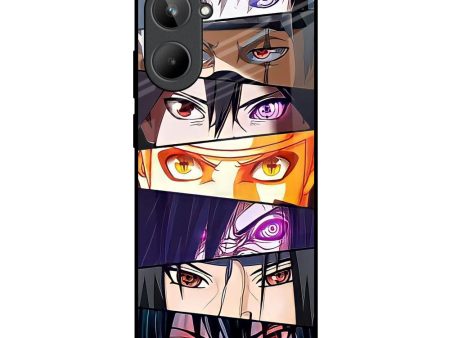 Anime Eyes Glass Case for Realme 10 Hot on Sale