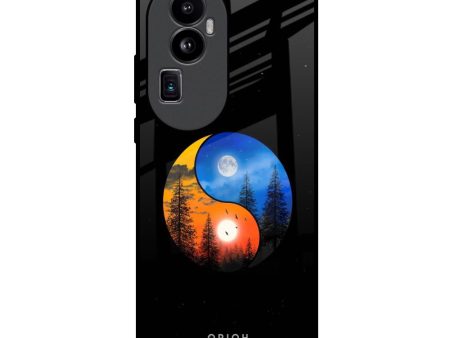 Yin Yang Balance Glass Case for Oppo Reno10 Pro Plus 5G Sale