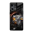 Aggressive Lion Glass Case for Oppo F21s Pro Online Sale