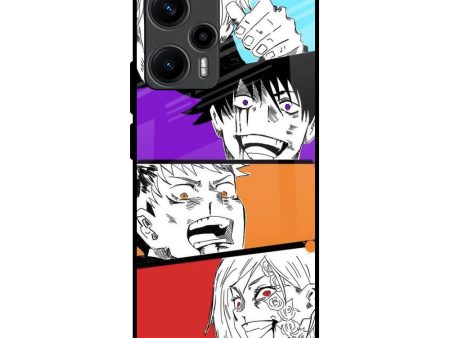 Anime Sketch Glass Case for Poco F5 5G Cheap