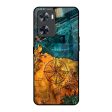 Architecture Map Glass Case for OnePlus Nord N20 SE Online Sale