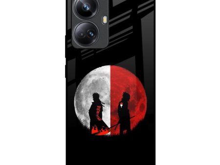 Anime Red Moon Glass Case for Realme 10 Pro Plus 5G For Sale