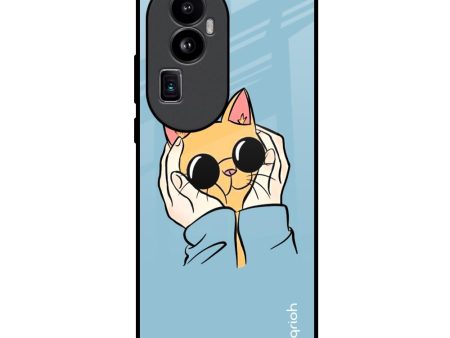 Adorable Cute Kitty Glass Case For Oppo Reno10 Pro Plus 5G Sale