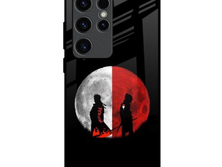 Anime Red Moon Glass Case for Samsung Galaxy S23 Ultra 5G Online