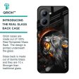 Aggressive Lion Glass Case for Realme C33 For Cheap