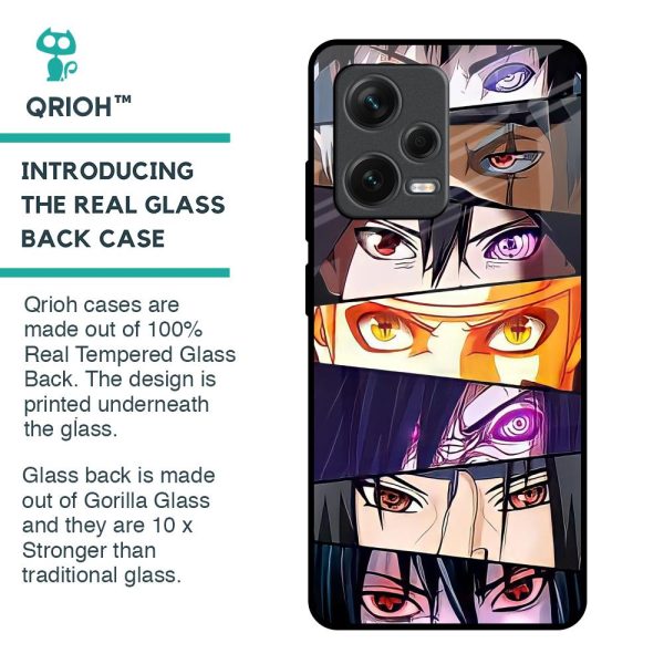 Anime Eyes Glass Case for Redmi Note 12 Pro Plus 5G Supply