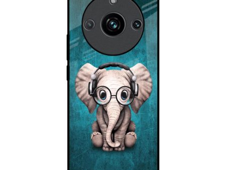 Adorable Baby Elephant Glass Case For Realme 11 Pro Plus 5G Online Hot Sale