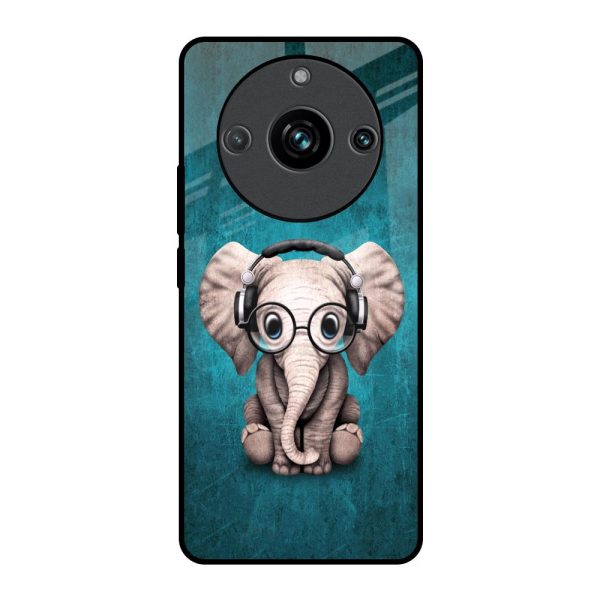 Adorable Baby Elephant Glass Case For Realme 11 Pro Plus 5G Online Hot Sale