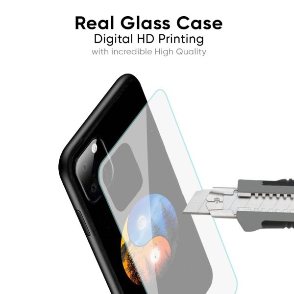 Yin Yang Balance Glass Case for Redmi Note 12 Pro Plus 5G Fashion