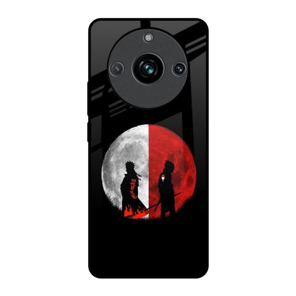 Anime Red Moon Glass Case for Realme 11 Pro Plus 5G Cheap