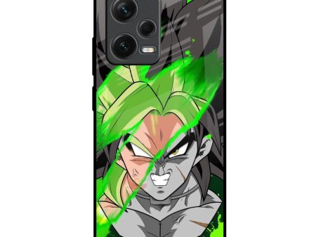 Anime Green Splash Glass Case for Redmi Note 12 Pro Plus 5G Supply