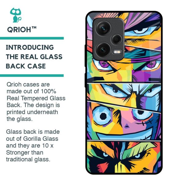 Anime Legends Glass Case for Redmi Note 12 Pro Plus 5G Online Hot Sale