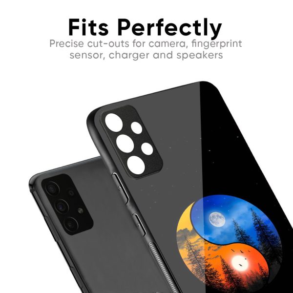 Yin Yang Balance Glass Case for Redmi Note 12 Pro Plus 5G Fashion