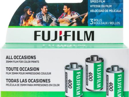 Fujifilm 400 Color Negative 35mm Film | 36 Exposure 3 Pack Discount