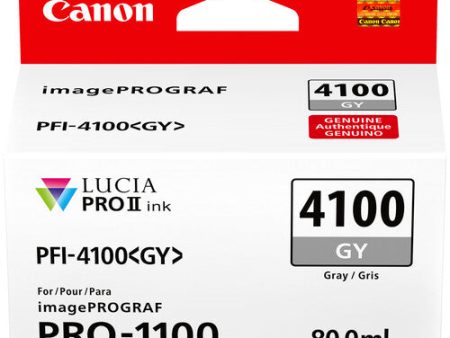 Canon PFI-4100 Gray Ink Online Hot Sale