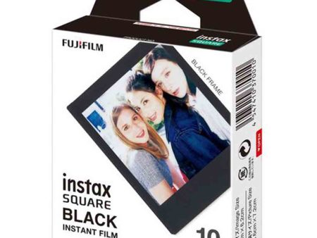 Fujifilm Instax Square Black Instant Film 10 Sheets Cheap