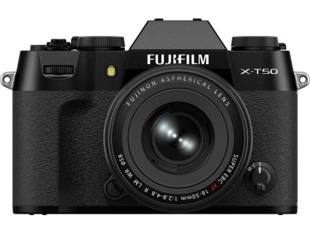 Fujifilm X-T50 Mirrorless Camera XF 16-50mm f 2.8-4.8 Kit Black Online Hot Sale