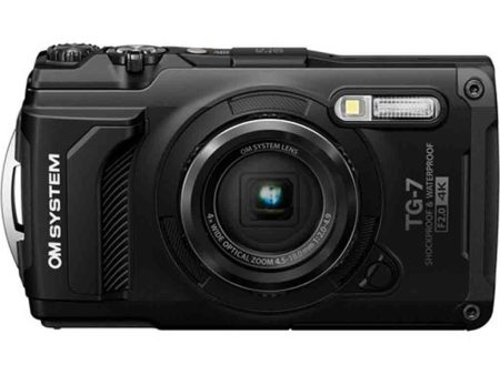 OM System TG-7 Tough Black Compact Camera Online Hot Sale