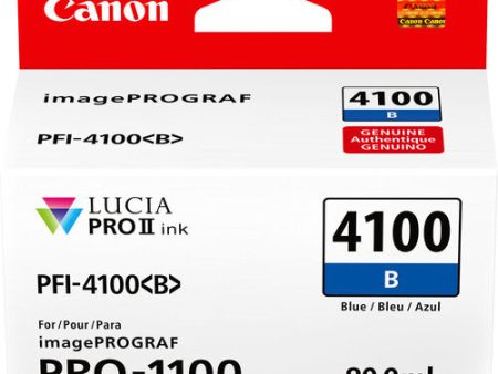 Canon PFI-4100 Blue Ink Discount