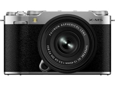 Fujifilm X-M5 15-45mm Kit Silver on Sale