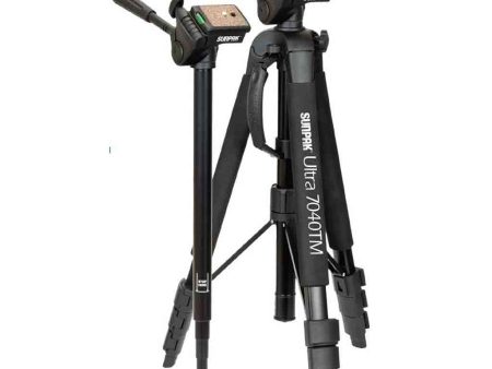 Sunpak 7040TM Tri-Monopod Fashion