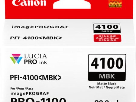 Canon PFI-4100 Matte Black Ink Supply