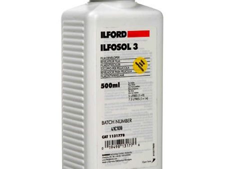 Ilford Ilfosol 3 Film Developer 500ml Supply